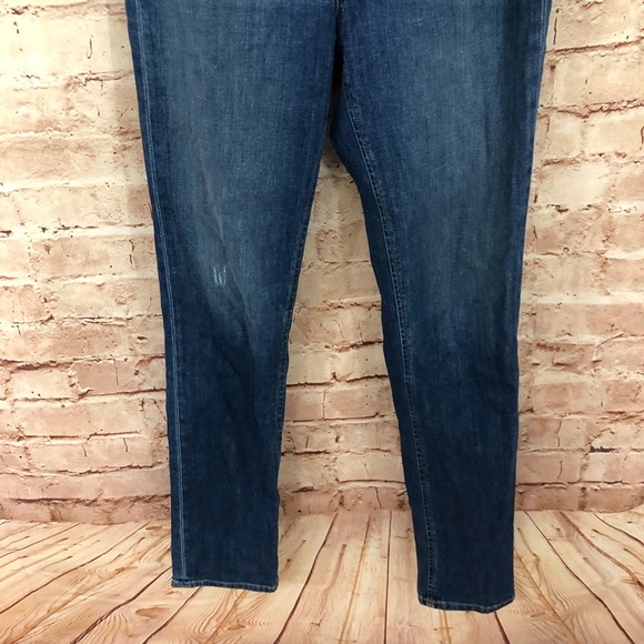 Rag & bone Skinny Blue Jeans - Picture 4 of 7